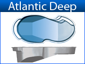 ATLANTIC DEEP fiberglass pool