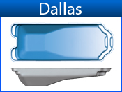 DALLAS fiberglass pool