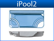 IPOOL2 fiberglass pool