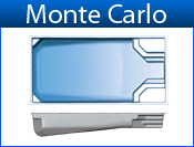 MONTE CARLO fiberglass pool