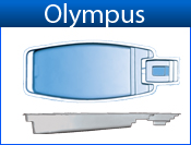 OLYMPUS fiberglass pool