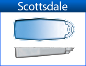 SCOTTSDALE fiberglass pool