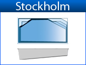 STOCKHOLM fiberglass pool