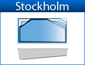STOCKHOLM fiberglass pool