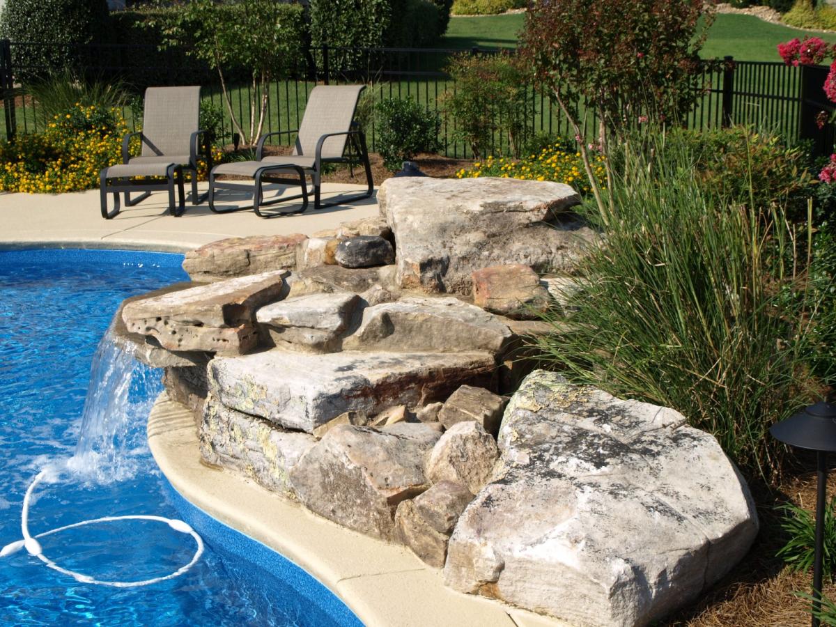 Swimming Pools Backyard Resorts Backyard Living Nashville